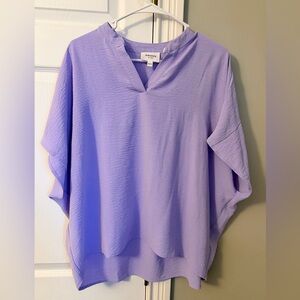 ANDREE BY UNIT Lavender Blouse